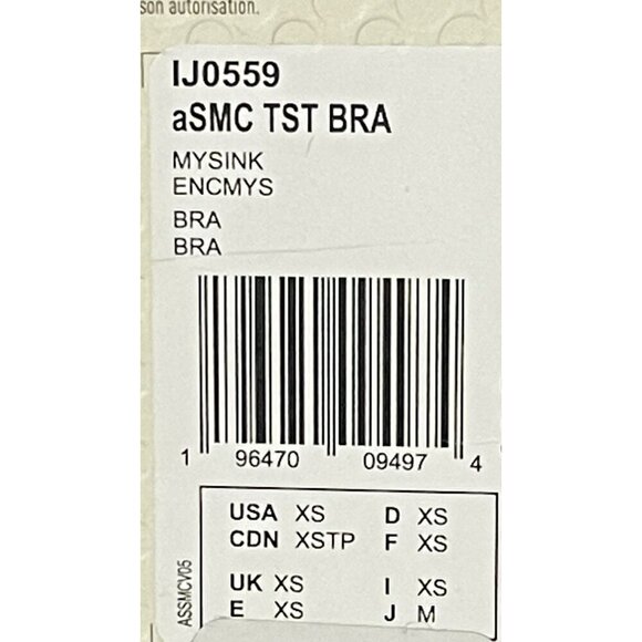 Adidas by Stella McCartney Size XS True Strength Medium Support Sports Bra NWT - Picture 7 of 7